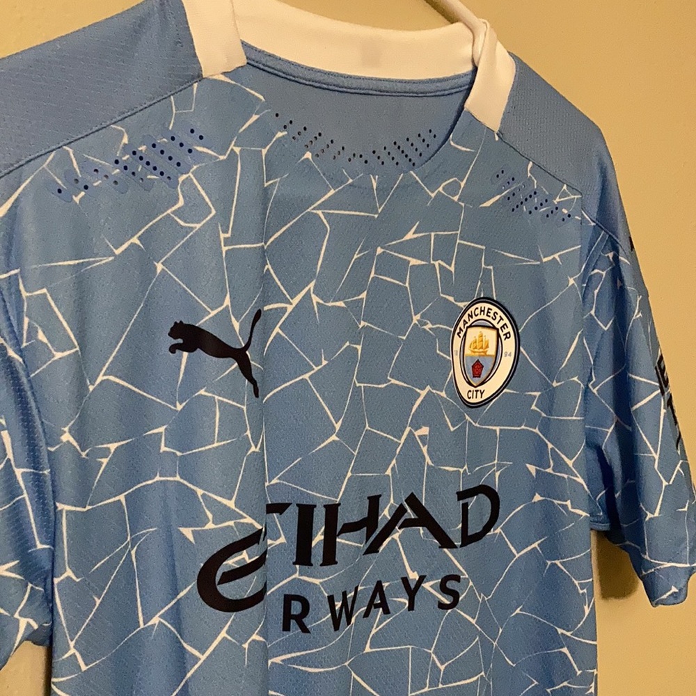 Authentic Manchester City Puma Soccer Jersey